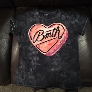 Girls BMTH Heart Tee